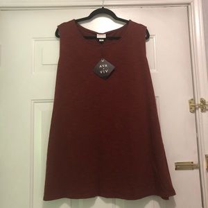 Rust colored tank top